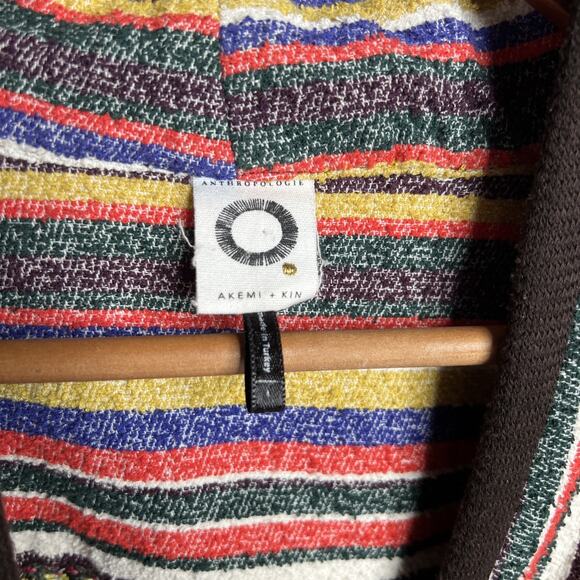 Anthropologie Kimono Cardigan Sweater-Smoking Jacket Style-Akemi + Kin-Size Larg - Picture 5 of 6